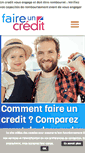 Mobile Screenshot of faire-un-credit.fr